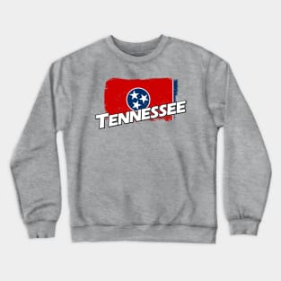 Tennessee flag Crewneck Sweatshirt